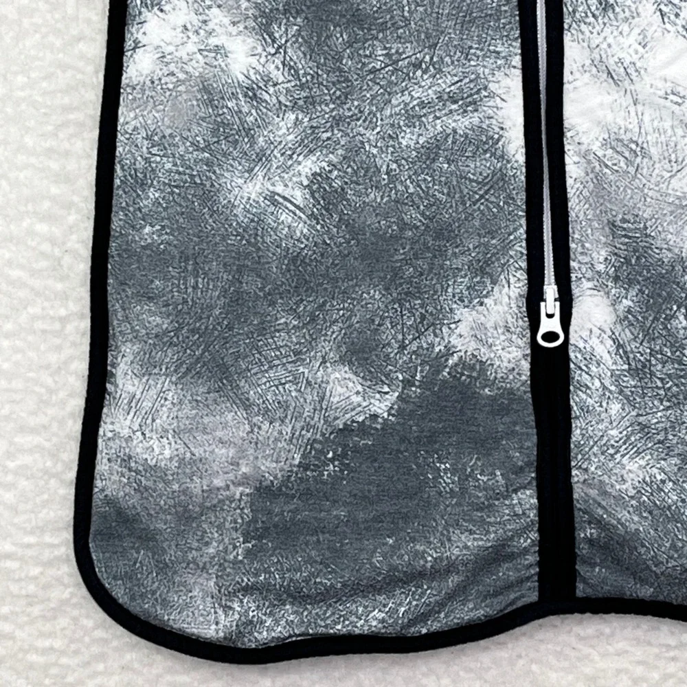 Copper Pearl Canyon Baby Sleep Bag Wearable Blanket Grey White Zip Front